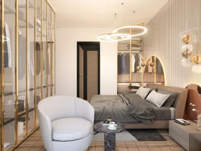 Penthouse design 3D model