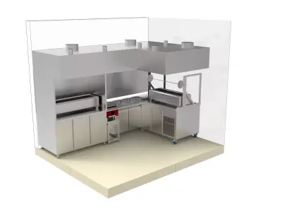 KITCHEN 77 3D model