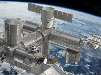  International Space Station Habitable Artificial Satellite 