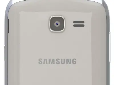 Samsung Galaxy fresh s7390 White 3D model