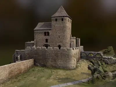 Bedzin Castle 3D model
