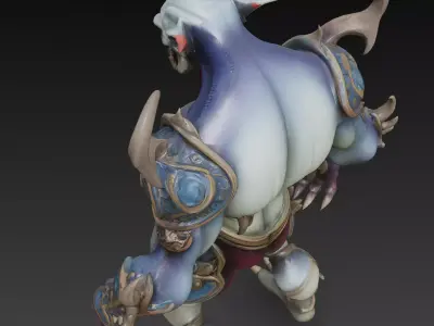 Dark Fantasy Monster Variants Mega Pack 3D model