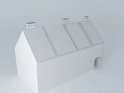 Kranjcevic str 2 Sisak Low-poly 3D model