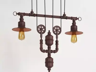 Hanging Lamp LOFT HOUSE P-103 3D model