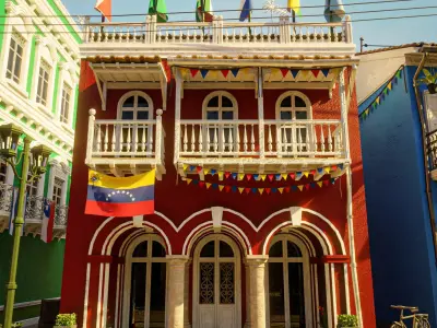 SOUTH AMERICAN BUILDING 003 Low-poly 3D model