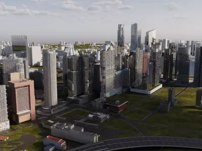 Singapore 3D model