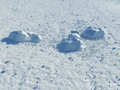 Arctic Surface 3D model