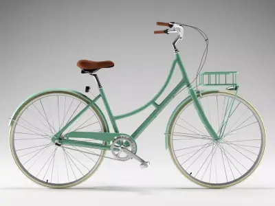 Vintage Bicycle Free 3D model