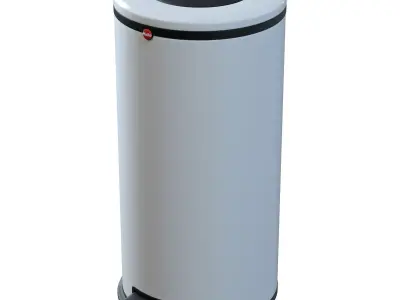 Hailo Fresh L Trash Can Low-poly 3D model