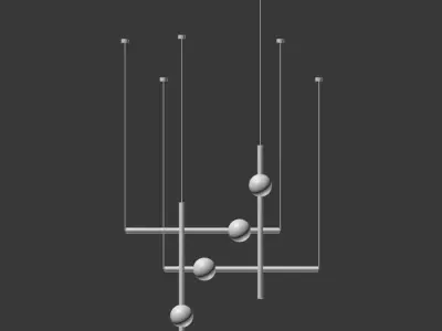 Orion Tubelight Lee Broom 3D model