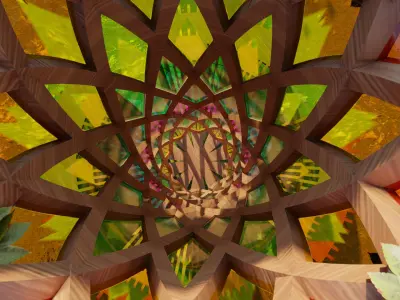 Tree Of Life for EcoPark Low-poly 3D model