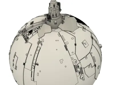 ION CANON HOTH DEFENSE 3D print model