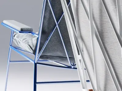 Seb Armchair 3D model