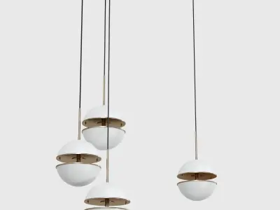 Pendant Lights Creative Individuality 01 Low-poly 3D model