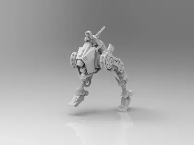 Wasteland Walker 3D print model