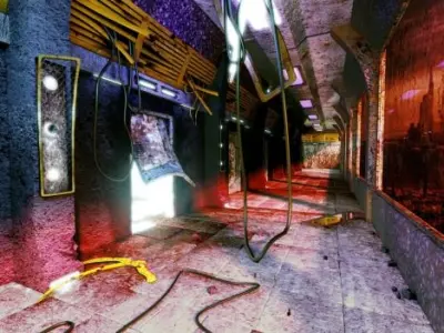 Sci-fi Corridor 3D model