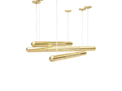 chandelier tube 3D model