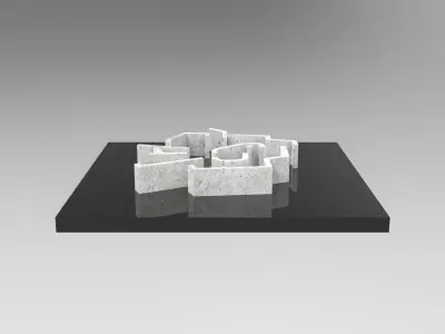ARCHIPLAN 08 Low-poly 3D model