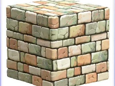 Stylized Wall Seamless Texture Texture 46