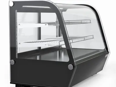 AVANTCO 34 inch Refrigerated Countertop Bakery Display Case 3D model