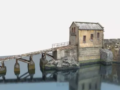 Old Shipyard 3D model