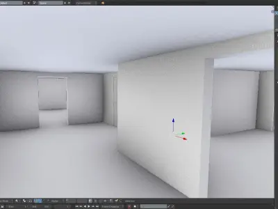 American House  House 01  Low-poly  without Textures Low-poly 3D model