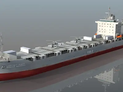  IRIS Shahid Mahdavi C110-3 Iranian Navy drone carrier 