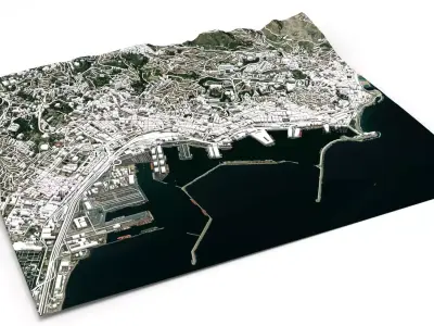 Cityscape Algeria  3D model