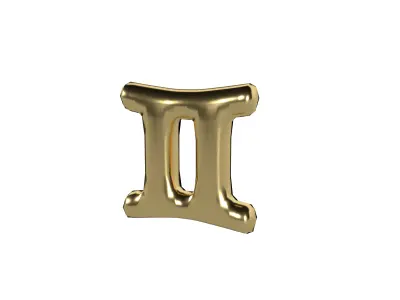 Gemini v2 005 Low-poly 3D model