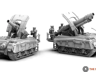 Primus Scion - Orlov Self Propelled Gun 3D print model