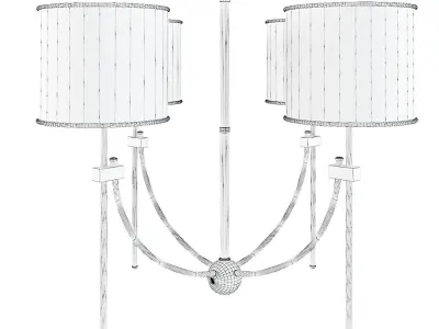 Achmore chandelier by Amy Wagner Designs 3D model
