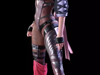 Ayane Tactical Kunoichi Ninja Gaiden 4 Design 3D print model