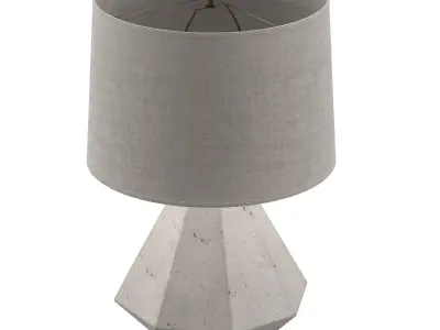 GANNON TABLE LAMP BASE 3D model