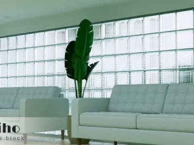 Meiho Glassblock 3D model