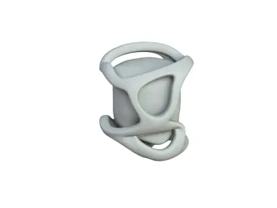 SciFi Shape Object Low Poly 85 Low-poly 3D model