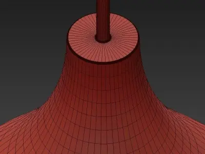 Loft chandelier 3D model purchase