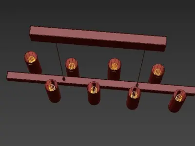 Black Note Keys 3D model
