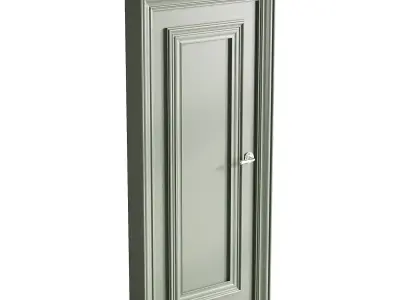 Modern entrance door 20 3D model