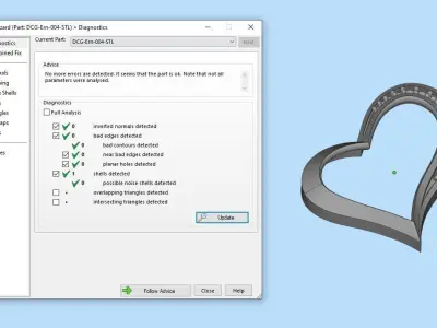 Earring 004 Free 3D print model