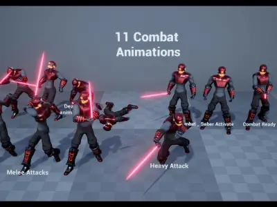 Cyclone - Android Pack 3 Low-poly 3D model