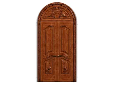 Door0026 ornate door 3D model