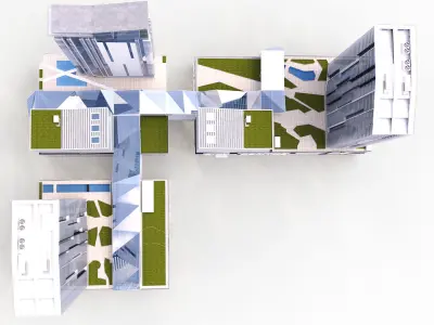 Brickell centre  Miami 3D model