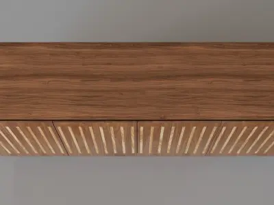 Coyne Credenza 3D model