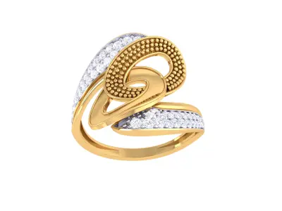  Women Ring MTL 3dm STL OBJ FBX Details 3D print model 74