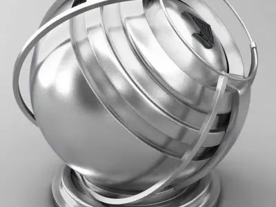 VRAY SHADER---METAL---Mercury Texture
