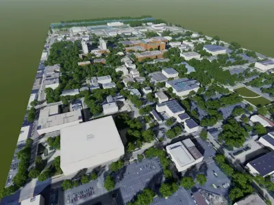 Indiana State University 3D model