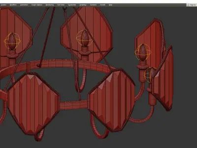 HUGE MODERN Low-poly 3D model