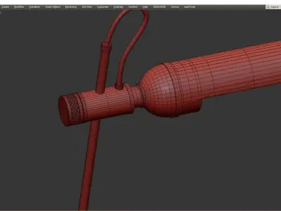 Charles Table Lamp Low-poly 3D model