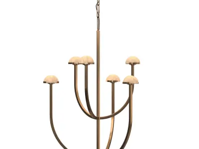 PEDRA ROUND CHANDELIER 32 3D model