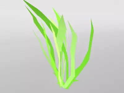 Grass 005 Free low-poly 3D model